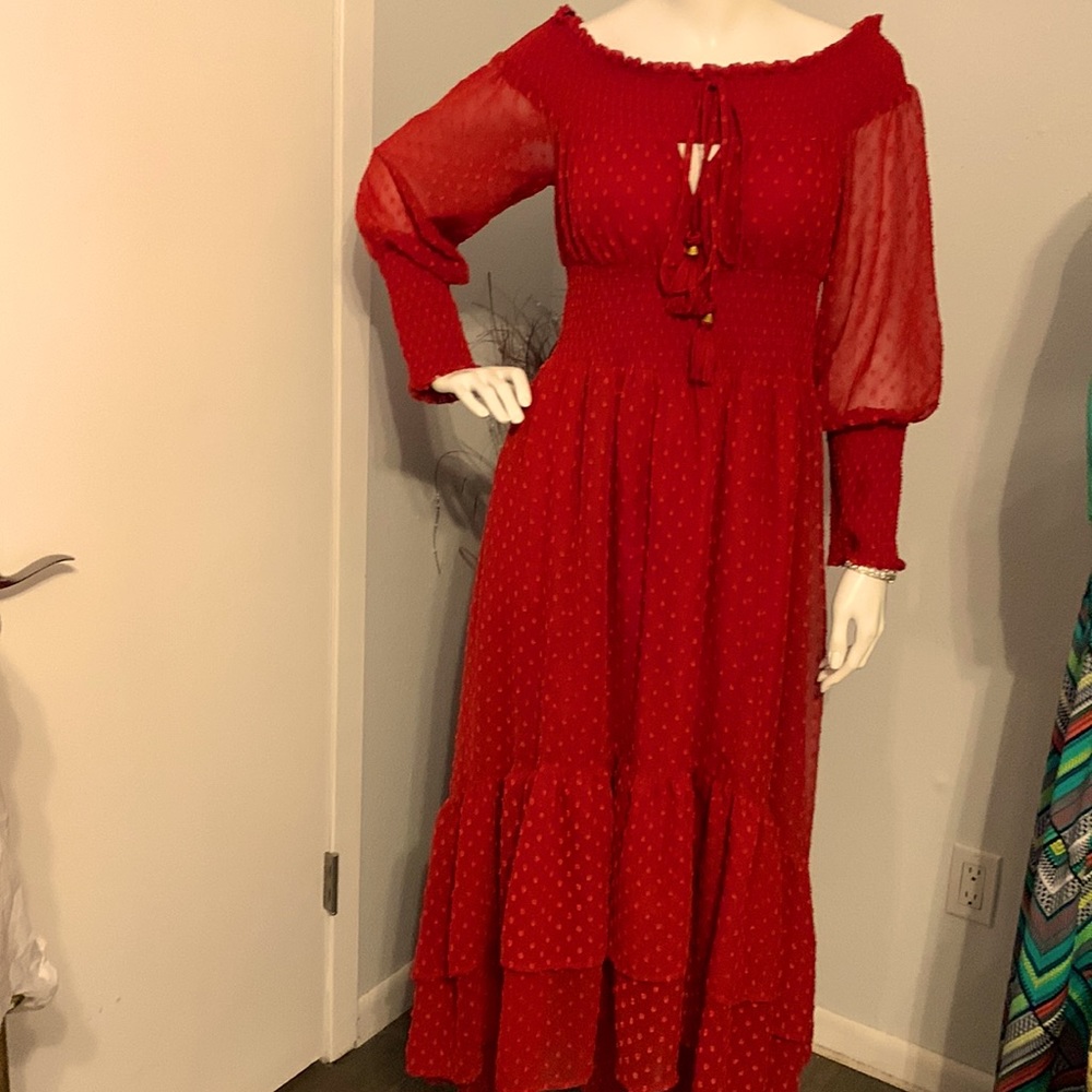 Beautiful Chelsea and violet maxi dress